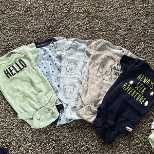 Never Been Warn Gerber Newborn Onesies